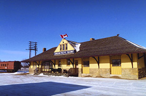 Canadian Pacific Railway station, Portage la Prairie.