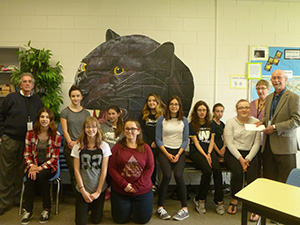 The Youth Advisory Committee of the Pinawa (Panthers) Secondary School gets off to a roaring start!